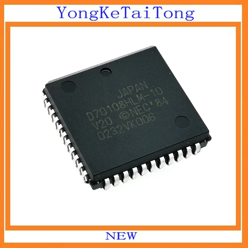 

1PCS D70108HLM-10 UPD70108HLM-10 D70108 UPD70108HLM-10V20 PLCC44