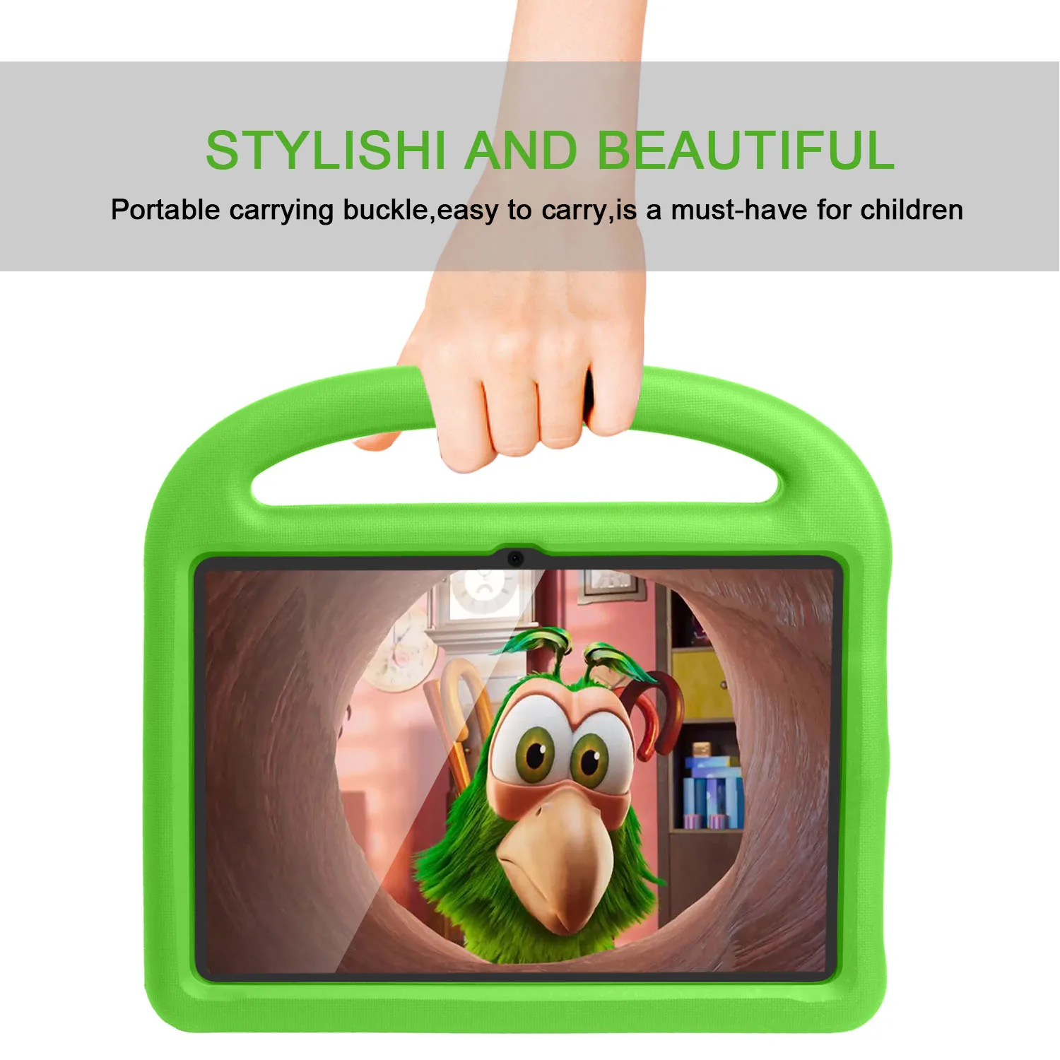 Kindersichere EVA-Hülle für Kindle Fire HD10 HD 10 2021 2019 2017 Cover Funda Tablet-Hülle für Fire7 2022 2015 HD8 Plus 2020_voghion.com