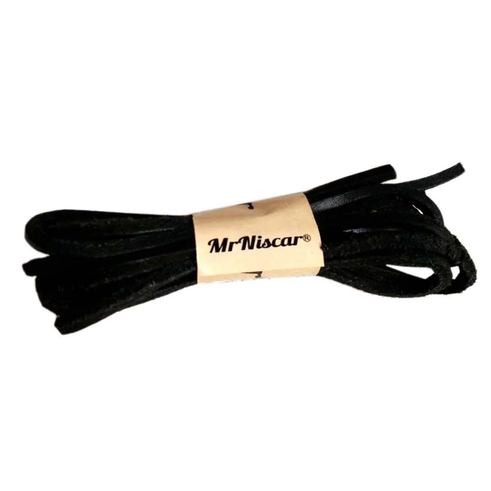 Mr. Niscar/1 пара; водонепроницаемые мокасины из натуральной воловьей кожи с квадратными шнурками; шнурки; кожаные ботинки в стиле ретро; длина шнуровки 60-180 см
