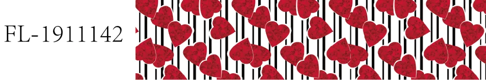 04 50 yards/lot) Latest 3 inch love heart and rose printed Valentine holiday ribbon - Цвет: 04
