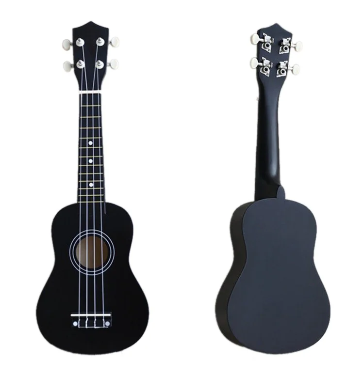 21 inch Soprano Ukulele 4 Strings Hawaiian Guitar Uke+ String+ Pick For Beginners kid Gift