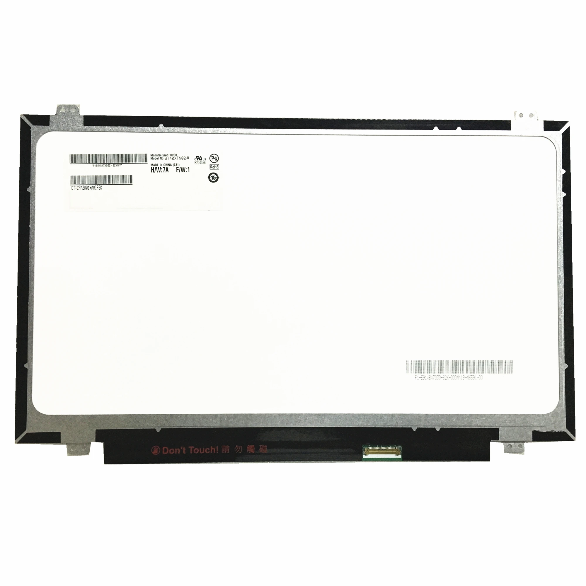 B140XTN02. D Подходит B140XTN02. N140BGE EA3 EB3 E33 E43 LP140WH8 TPC1 B140XTN02.1 B140XTN02.4 1366*768 EDP 30 контактов