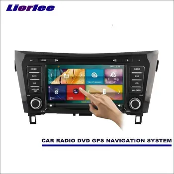 

Liorlee For Nissan X-Trail/Rogue 2013-2016 Car Radio CD DVD Player Amplifier HD TV Screen GPS Nav Navi Navigation Audio Video