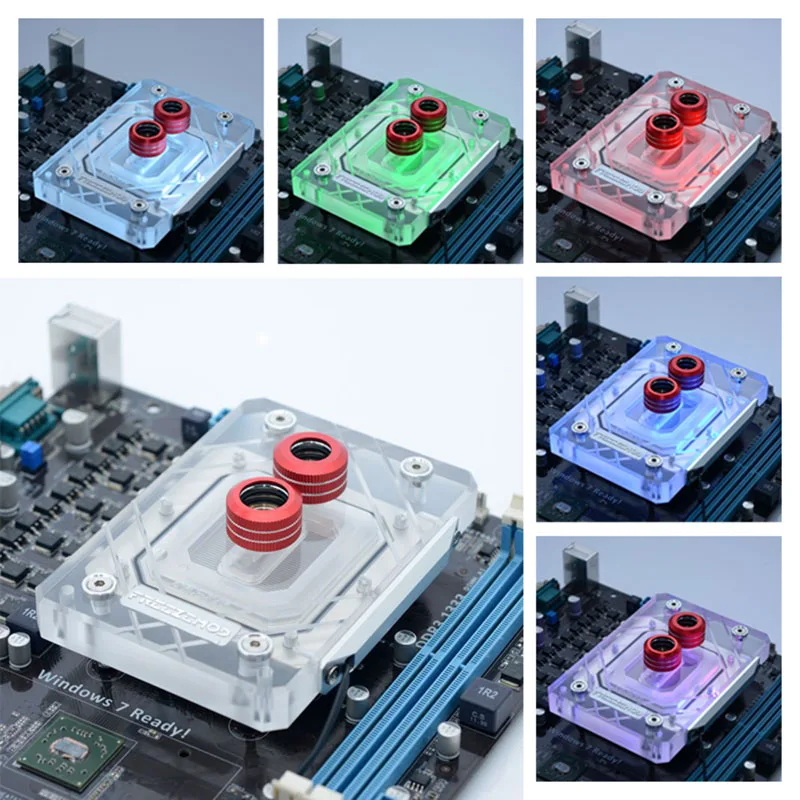 FRZZEZMOD компьютерный Процессор AMD кулер для воды блок полное покрытие большая