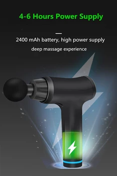 

Ultra Massage Gun Percussion Massager Deep Muscle Vibrating Gun Smart Touch+Case