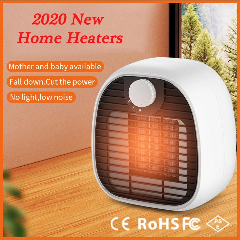 

New Electric Heater Household Space heater 1000w High-power Desktop Energy-saving Electric Heating Quickly Heats Up In 3 Seconds