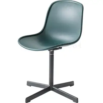 

Office Chair Swivel Conference Designer Small Armless Staff Single Bow Simple Nordic Style Back Chair