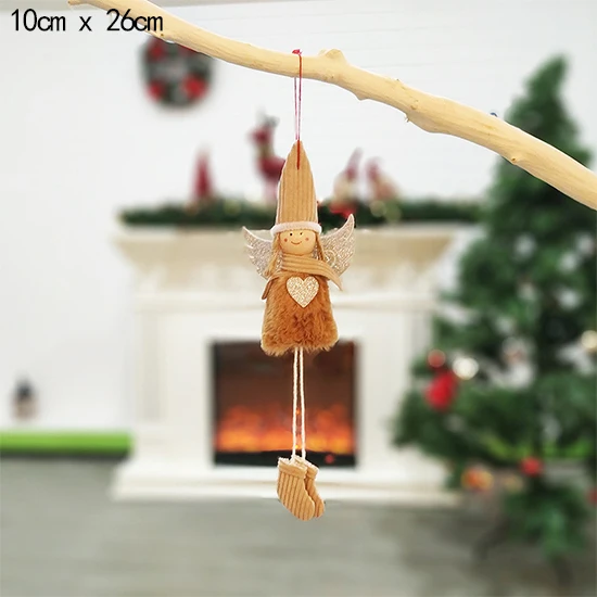 christmas doll 2 Рождественский браслет из сплава Рождественские украшения для дома Санта-Клаус рождественские украшения Рождественская елка орнамент - Цвет: christmas doll 2