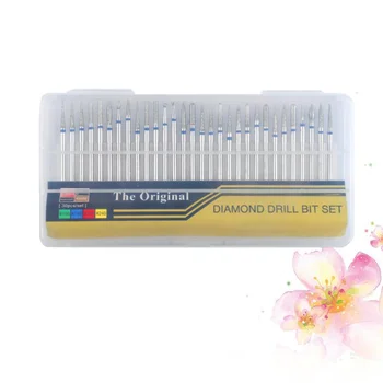

30PCS Practical Manicure Drill Tool Cuticle Clean Drill Set for Spa Nail Art Beauty Parlor