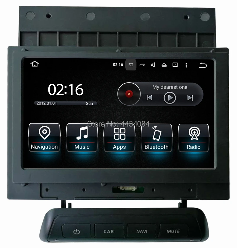 Ouchuangbo car navi GPS audio video radio stereo for Freelander Discovery Range Rover 2005-2009 support 8 cores 4+64 android 9.0