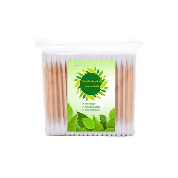 

100 / 200Pcs High Quality Cotton Swab Portable Cool Double-headed Cotton Swab Safe And Healthy Makeup Tool