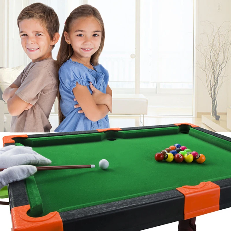high quality Children's entertainment toys table table billiard party interactive toys simulation billiard gifts