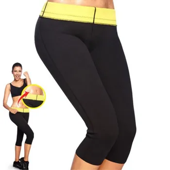 

Hot Sale Neoprene Bodybuilding Gym Pants Sauna Effect Sweet Sweat Bodybuilding Pants Female Slimming Bodybuilding Pants