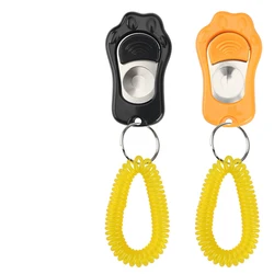 2PCS Paw - Shaped Dog Training Clicker Toys (B Mix)