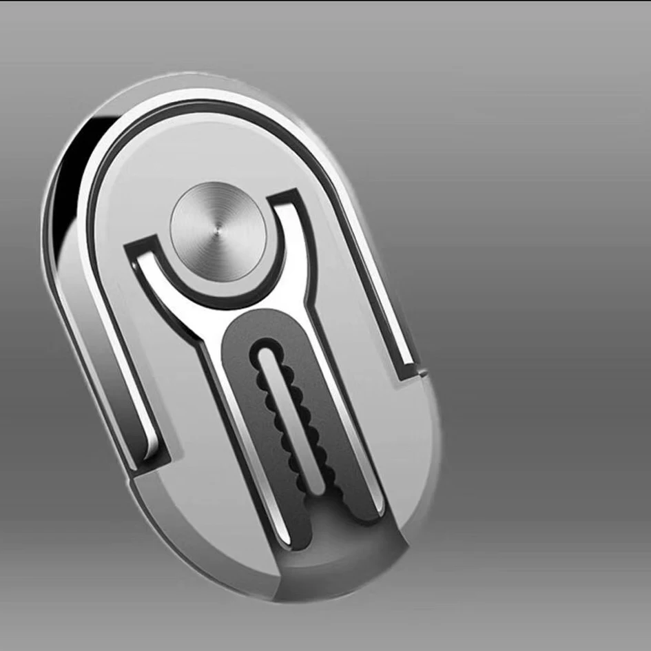 Silver Автомобильный держатель для Xiaomi для телефона в Автомобиле вентиляционное отверстие крепление без магнитного держателя мобильного телефона Подставка для iPhone XS MAX Xiaomi Samsu - Цвет: Silver