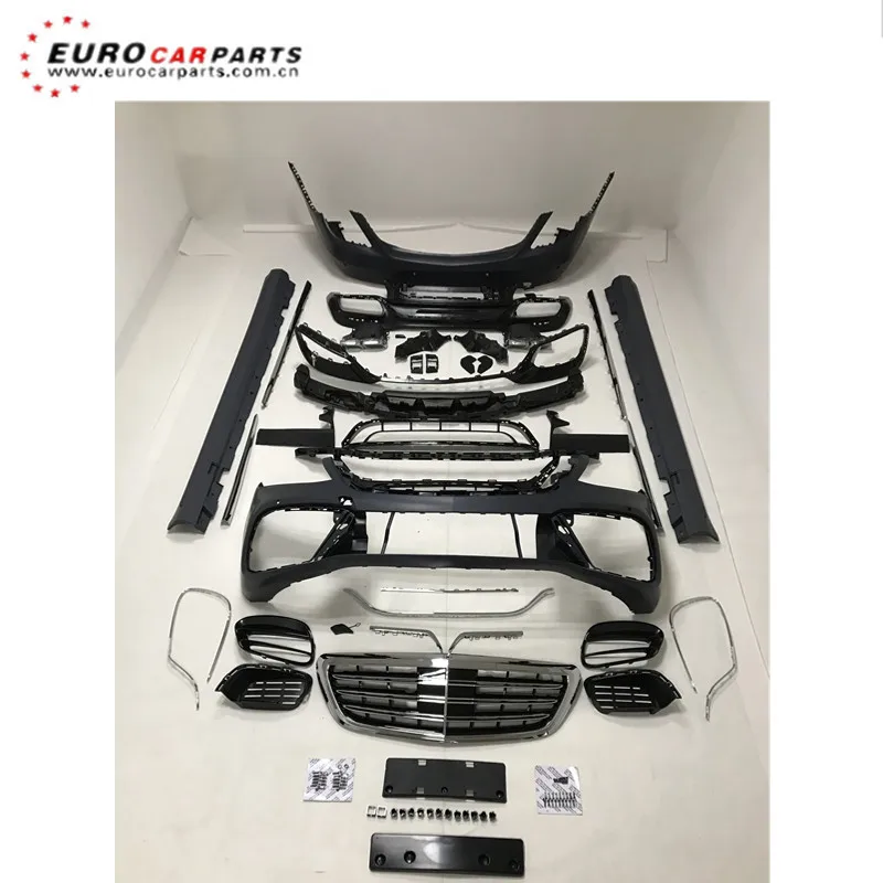 Новый стиль 2018 комплект корпуса класса S w222 S65 для S320 S350 S400 S500 to S63 с фарами и