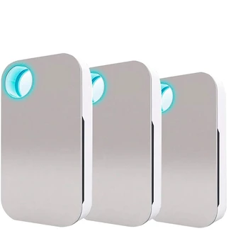 

Air Genie Plug in Air Freshener Modern Design Odor Eliminator for Bathroom Closets Basements and More 3 Pack