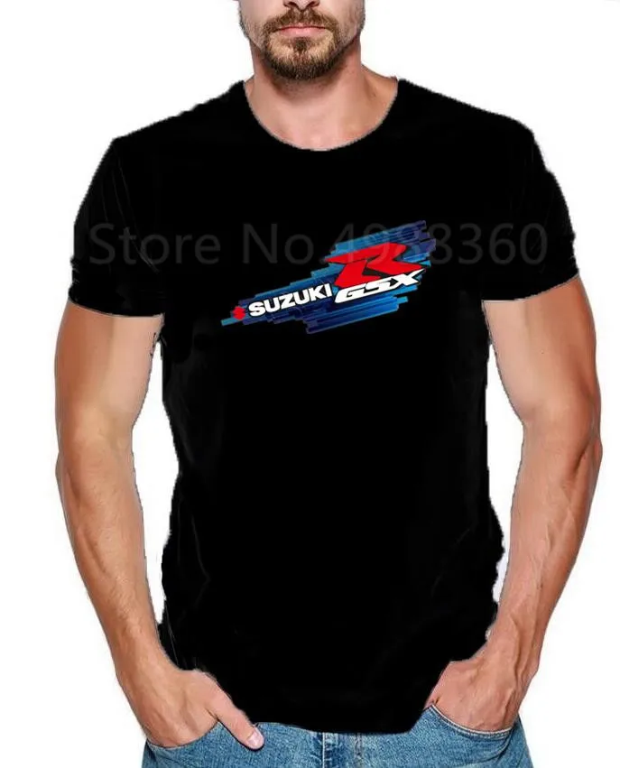 2019 летние мужские футболки с коротким рукавом для мальчиков от 1 Suzuki Gsx R принтом