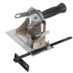 45 ° / 90 ° / 180 ° profundidade de corte ajustável posicionamento suporte base de entalho para o moedor de ângulo universal de 100mm
