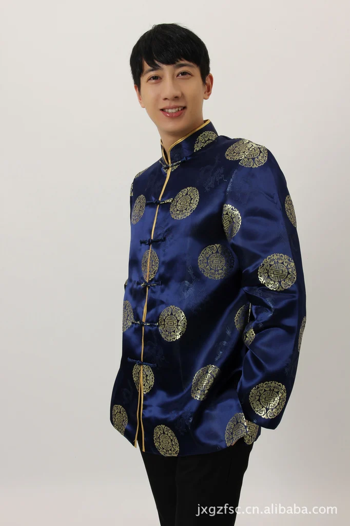 Wholesale Chinese Costume Cheongsam Men's Chinese Costume M4001