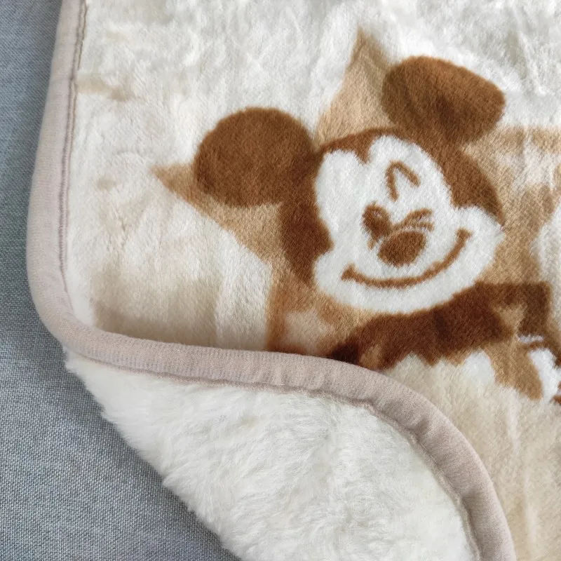 Disney коричневый Микки Минни Маус Добро пожаловать звезды детское одеяло бросок 75x100 см Высокое качество для домашних животных кошка дети на кроватку/диван