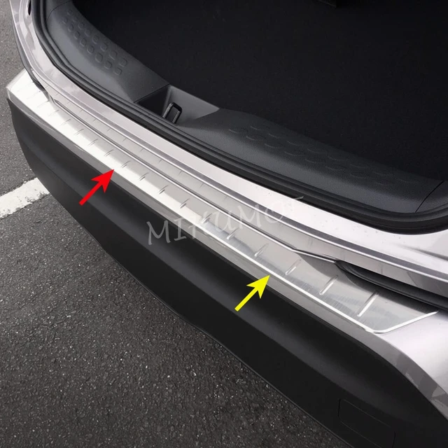 Steel Trunk Sill Protector For Toyota C-hr Chr 2017 2018 2019 2020
