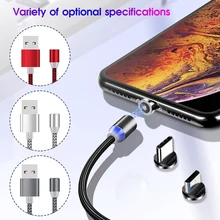 Магнитный кабель CASPTM для samsung A750, кабель Micro USB для быстрой зарядки, магнитный кабель, зарядное устройство usb type C, 1 м, 2 м, кабели для мобильных телефонов