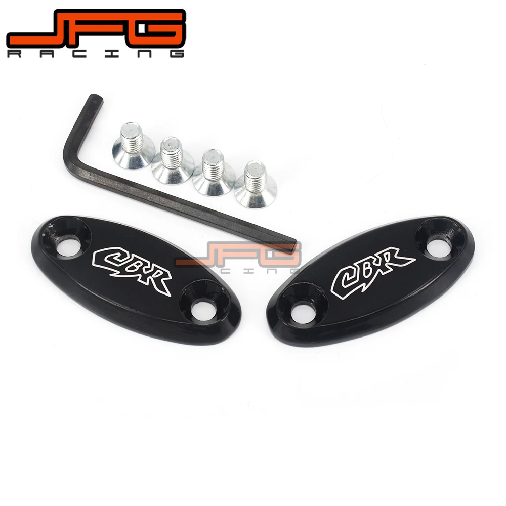 Motorcycle Mirror Base Plates For HONDA CBR600F4 99 00 CBR600F4I 2001-2006 CBR600RR 03-05 CBR929RR CBR954RR CBR1000RR CBR600RR
