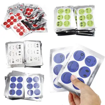 

60pcs/Set Mosquito Stickers DIY Mosquito Repellent Stickers Mosquito Killer Patches Cartoon Drive Repeller
