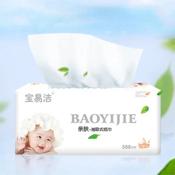 

1 Roll Toilet Paper 500 sheets Native Wood Soft Toilet Paper Pulp Home Rolling Paper Strong Water Absorption