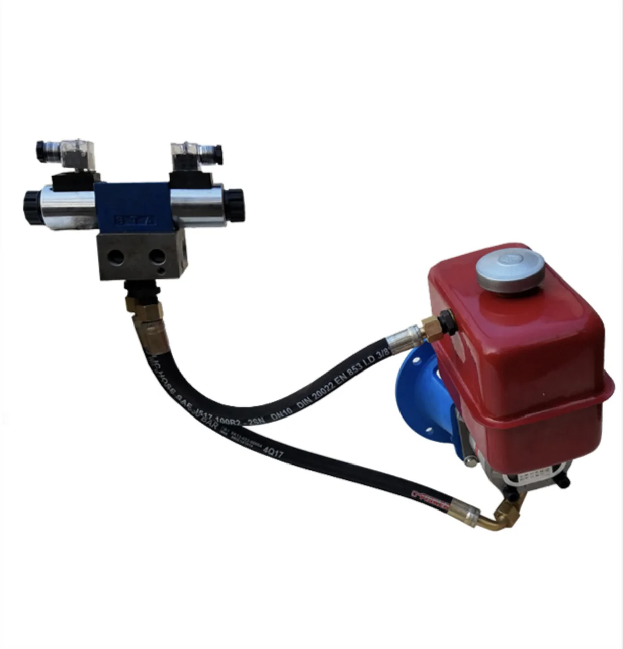 One way solenoid valve 380V 1.5KW hydraulic pump station customized small hydraulic power unit station