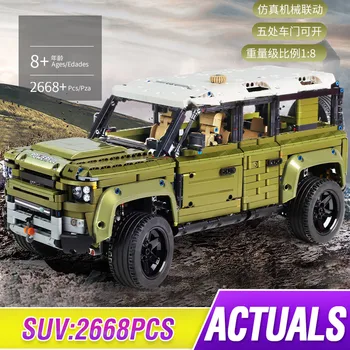 

Mould king Technic off-road vehicle Land Car Rover Defender Assembly Model Building Blocks Bricks Christmas Gifts Kids Toys