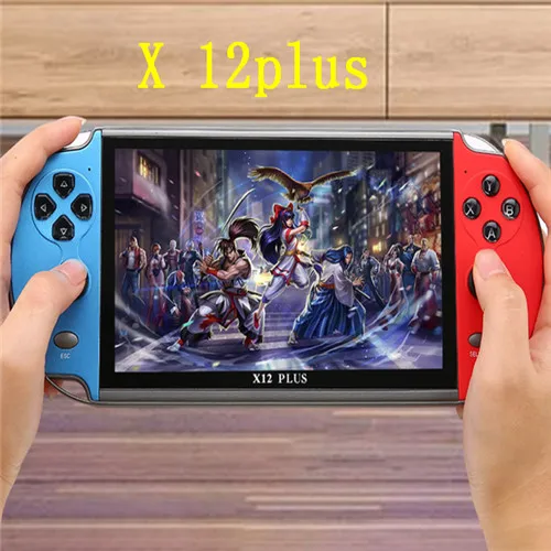 New Retro Game 7inch LCD Double Rocker Portable Handheld PLUS Video Game Console Video MP5 Player TF Card for GBA/NES 3000 Games