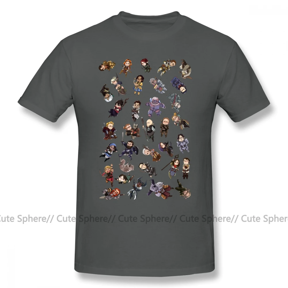 Dragon Age/футболка вечерние футболки Забавные футболки для мужчин пляжные футболки из 100 хлопка с короткими рукавами и принтом