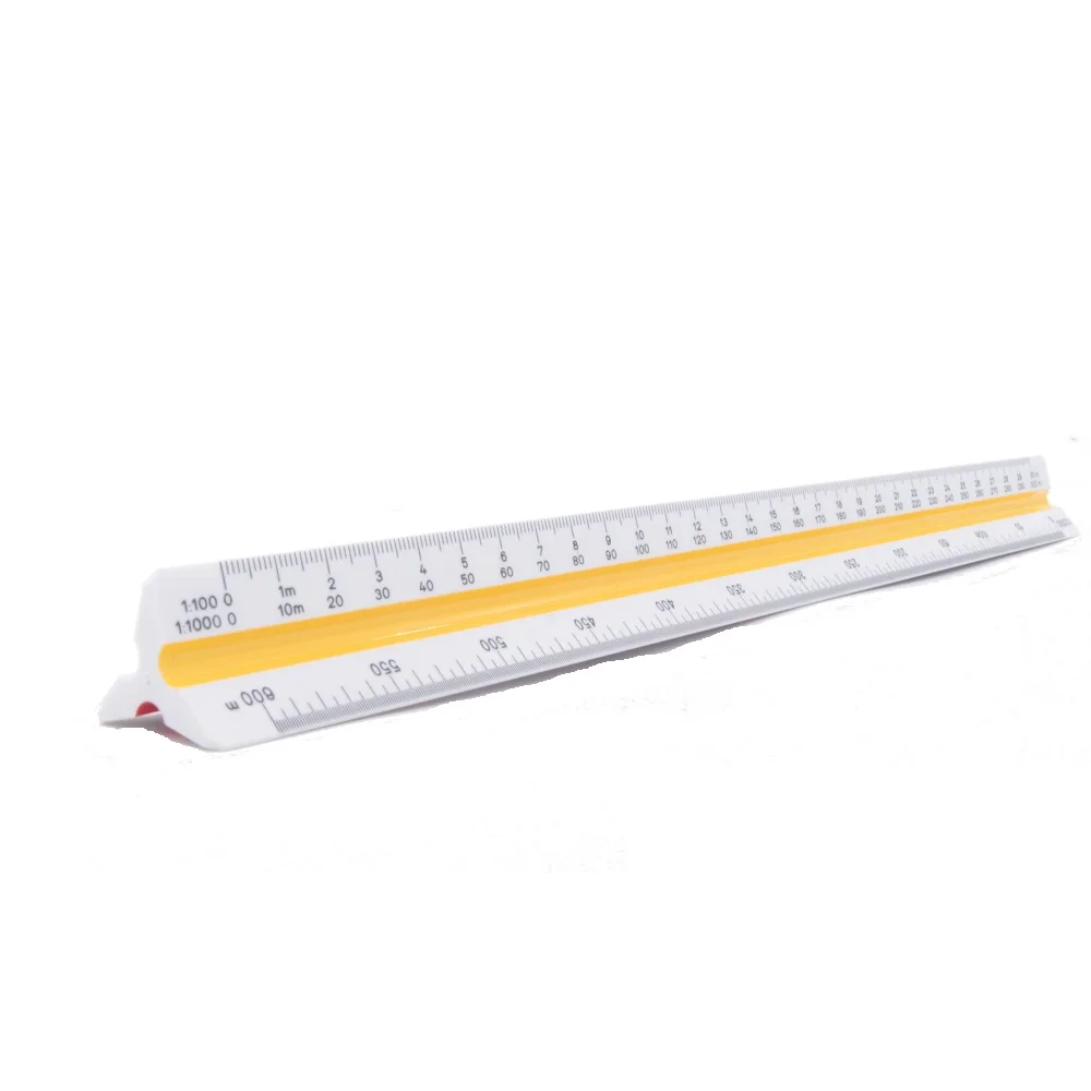 30cm Scale Ruler Architectural Drawing Design Scale Triangular Ruler Variety Scale 6 Sizes Rulers Aliexpress
