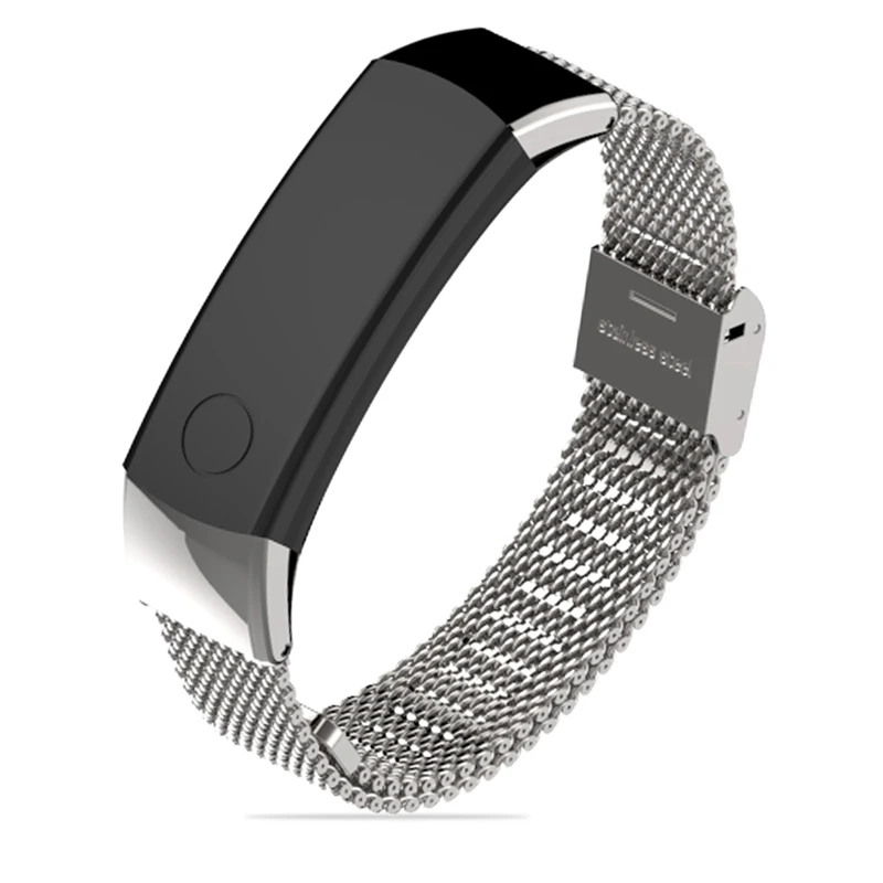 Ремешок Mijobs со стальной петлей для Huawei Honor Band 3 металлический браслет Сменные