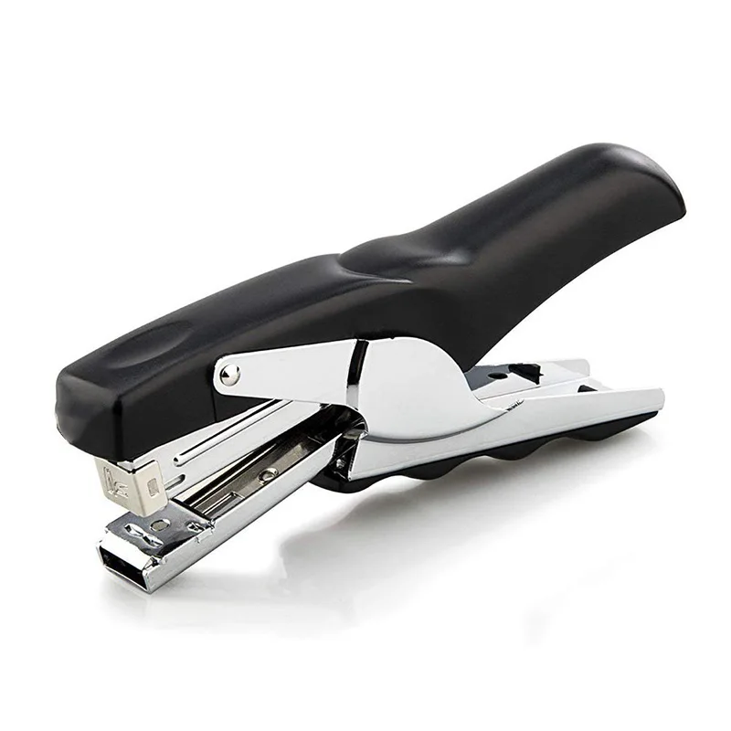 

Clip-On Stapler for 20-Page Heavy-Duty Desktop Stapler for Office Staplers (Black)