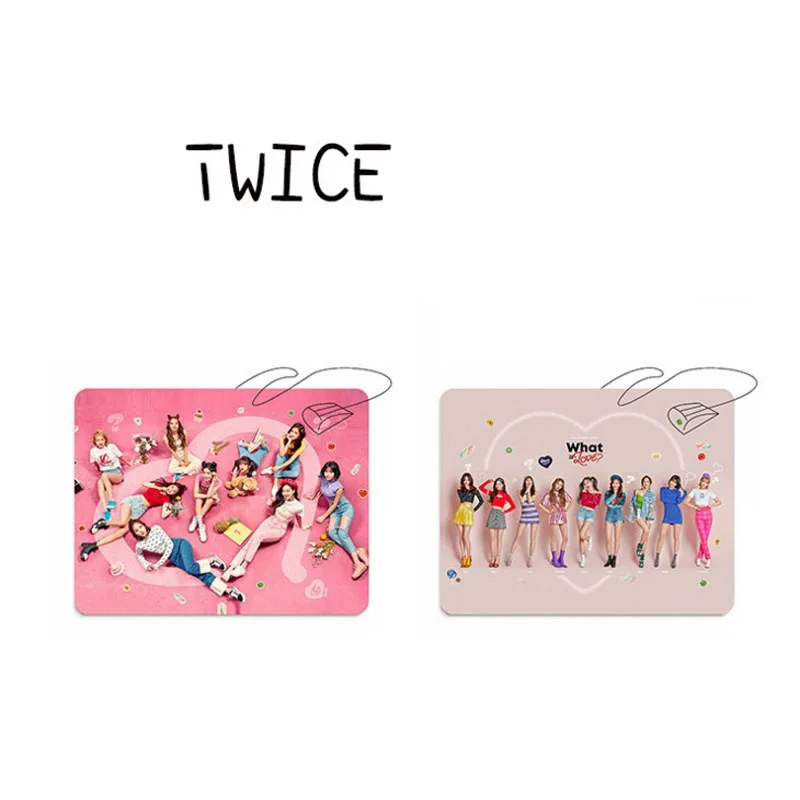 

1 Pcs Kawaii TWICE Rubber Mouse Durable Desktop Mousepad 26*21cm KPOP Fans Collection Stationery Holder