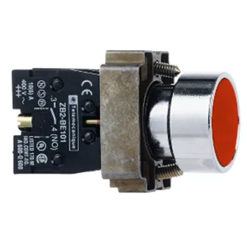 

XB2BA42C Flat head button switch ZB2BA4C+ZB2BZ102C Original export Self-reset touch-type start button switch