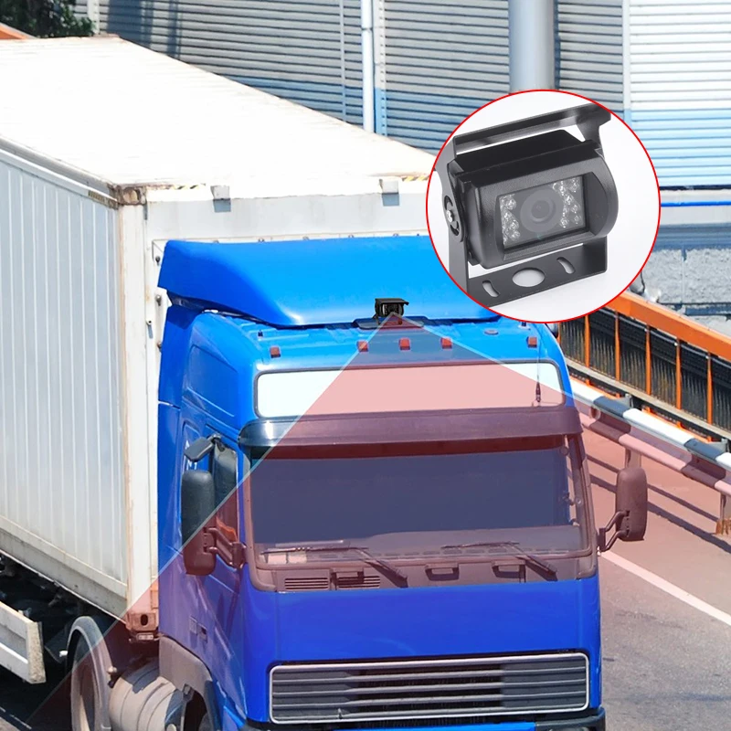 Wireless AV Transmitter and Receiver For RV Truck Trailer Bus Video Monitor Truck Reversing Rear View Backup Camera rear camera rear view camera video transmitter receiver