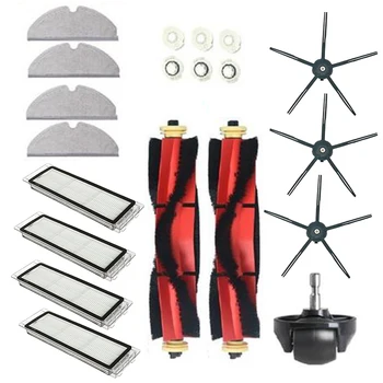 

20Pcs Detachable Roller Brushes Filter Kit For Xiaomi Roborock S6 S60 S65 S5 MAX T6 Vacuum Cleaner Sweeping Cleaning Accessories