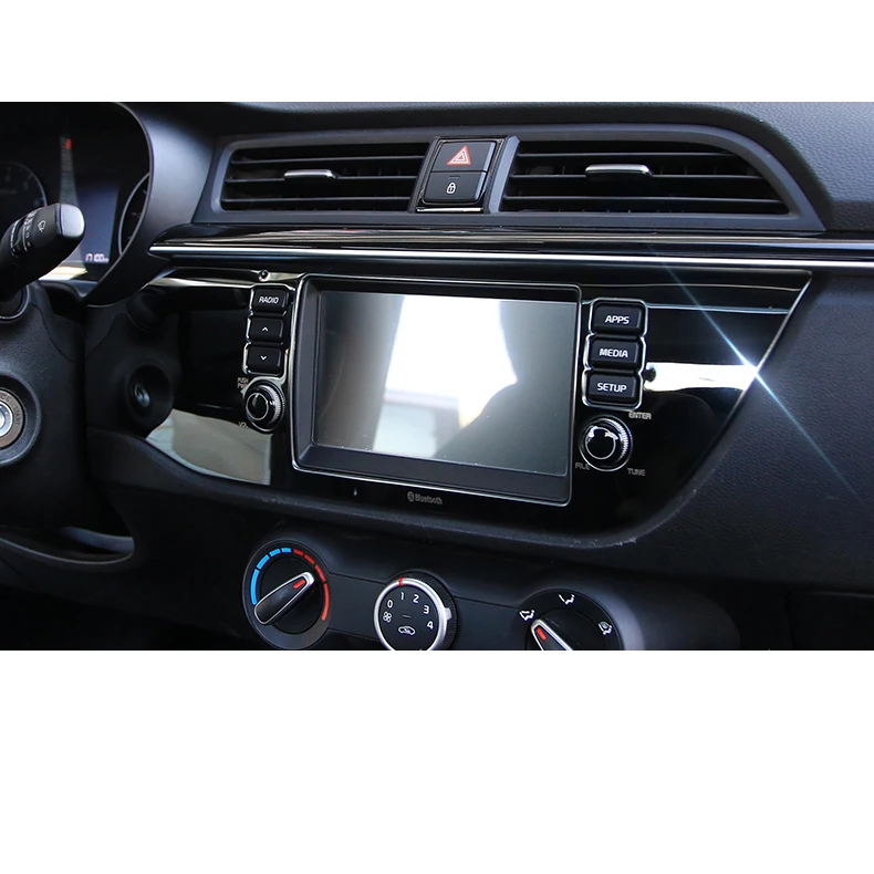Lsrtw2017 Автомобильный Gps навигационный экран планки для Kia Rio X Line Kx Cross K2 2017 2018 2019 2020