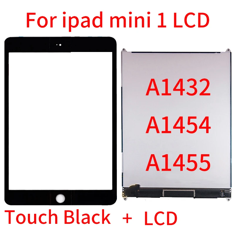 vezanost Hong Kong Pokret  100% Tested for iPad mini 1 Display and Touch Screen Digitizer Panel A1432  A1454 A1455 Assembly Replacement|Tablet LCDs & Panels| - AliExpress