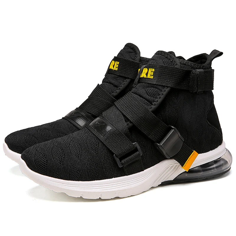 black Мужские высокие баскетбольные кроссовки Jordan Lebron James, спортивные кроссовки, баскетбольные кроссовки, дышащие амортизирующие мужские кроссовки Jordan - Цвет: black