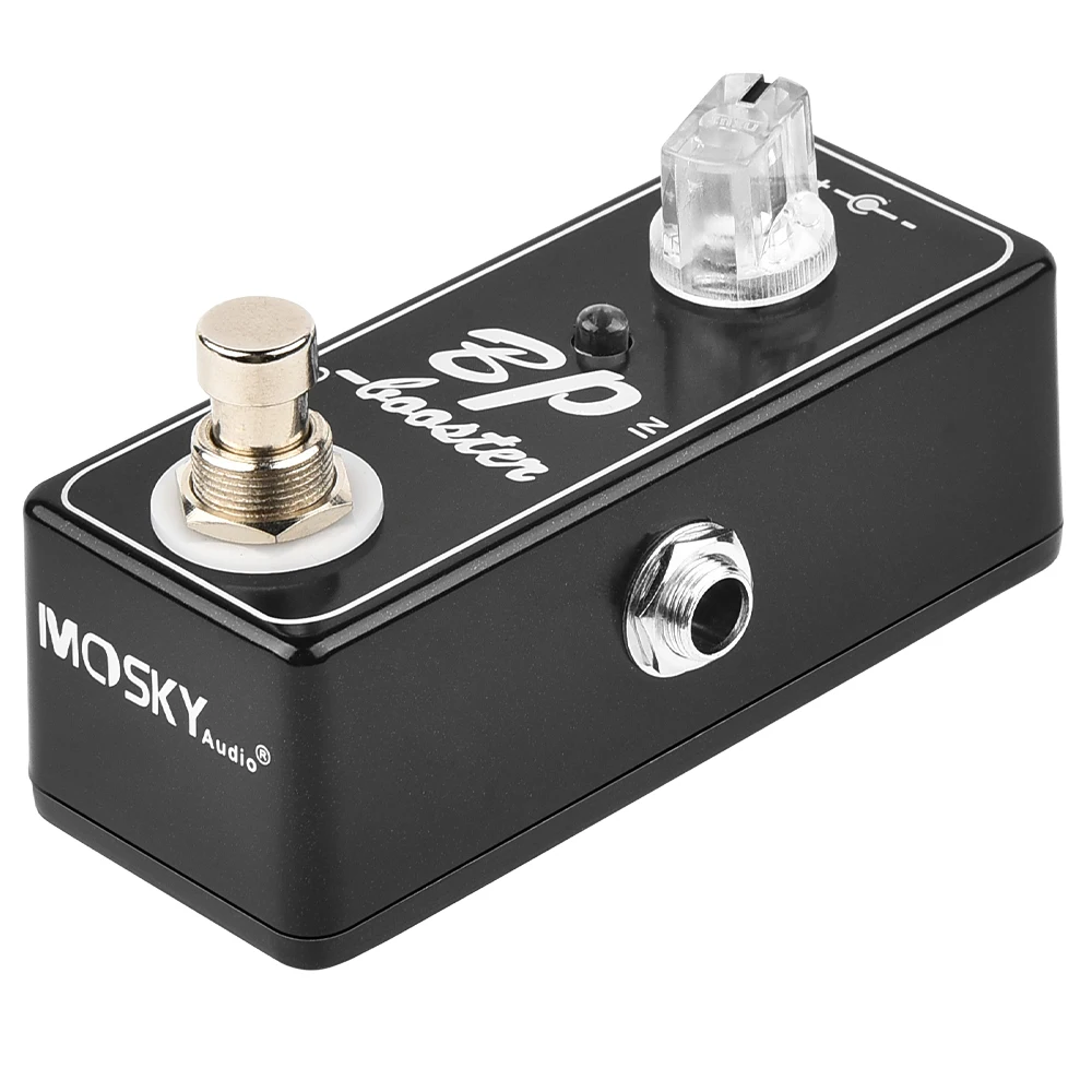 

MOSKYaudio BP Booster Guitar Effect Pedal Guitar Effect Processor DIP Switches For Frequencies EQ Settings Guitar Accessories
