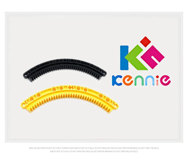 30 шт./лот Kennie DIY MOC Bulding block совместим с оптовыми аксессуарами NO.24121 1/4 круглая