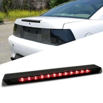 

Smoke Trunk Center LED 3Rd Third Tail Brake Light Stop Cargo Lamp for Ford Mustang 1999-2004 1R3Z13A613AB