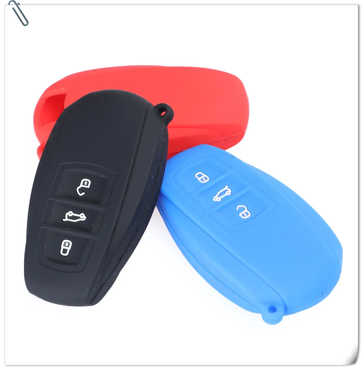 Keyforkess 30pcs Remoto Intelligente Chiave Dell'automobile Del Silicone di Caso Della Copertura Borsette Holder Fob Per Volkswagen VW Touareg Chiave Auto Accessori - H80e5ded896ef4aa2b0c15d777cddfdfdT