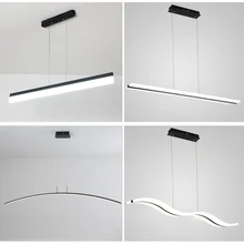 DIY colgante LED lámpara de comedor habitación colgante para el salón luces de minimalismo colgante luces