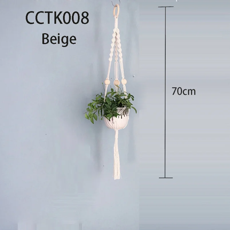 New arrival macrame plant hanger macrame pot hanger macrame plant pot tray plant holder